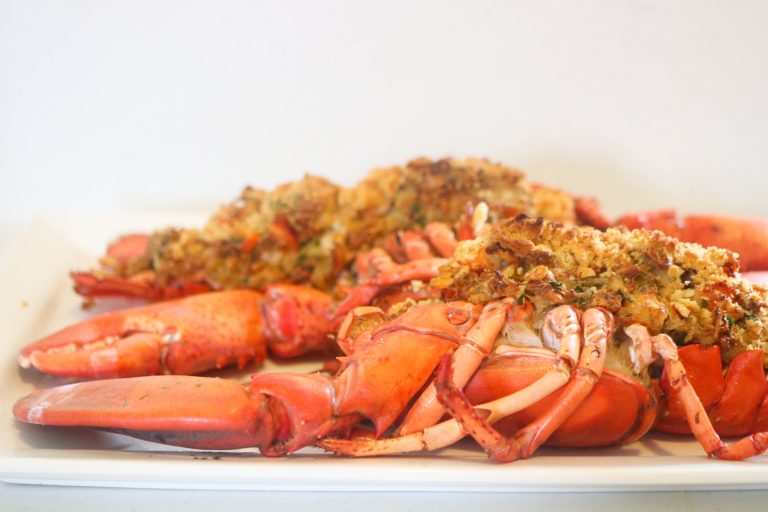 Baked Stuffed Lobster • Harbor Fish Market