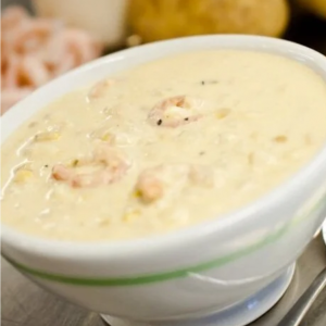 Frozen Hurricane's Shrimp & Corn Chowder