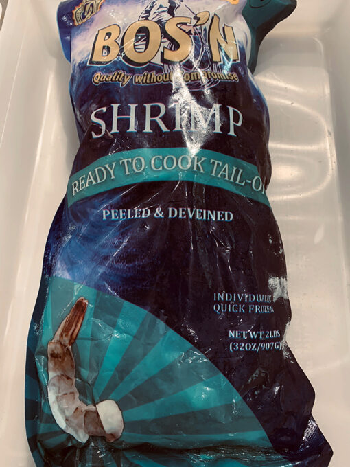 P&D Shrimp bag