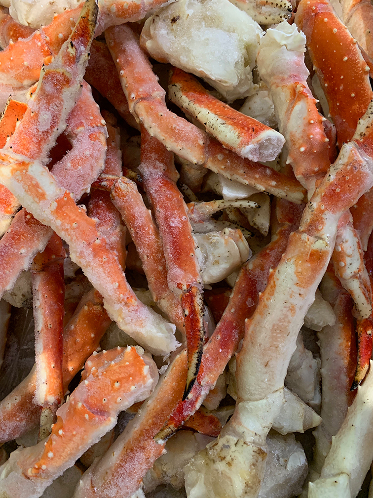 Frozen Alaskan King Crab Legs • Harbor Fish Market