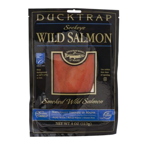 Ducktrap Wild Smoked Sockeye Salmon • Harbor Fish Market