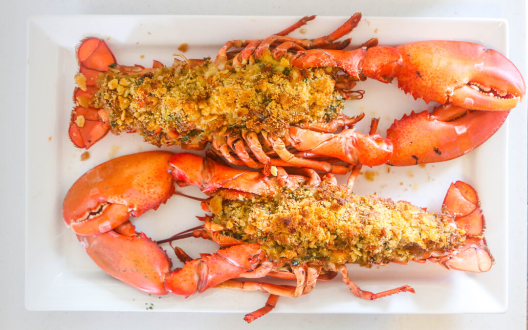 Baked Stuffed Lobster