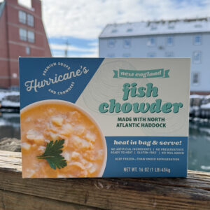 Frozen Hurricane's Fish Chowder  (Made with North Atlantic Haddock 16 oz )