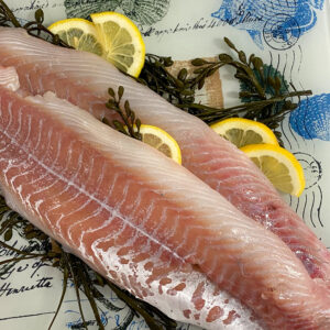 Pollock or Haddock with Spinach • Harbor Fish Market