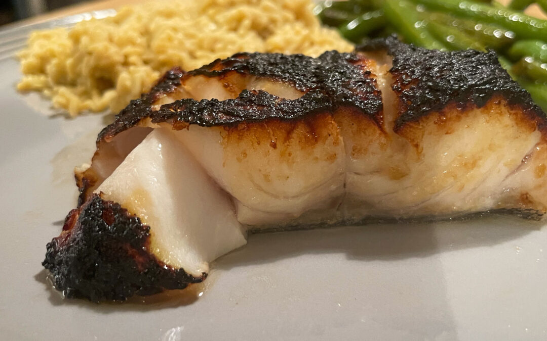 Miso Marinated Black Cod