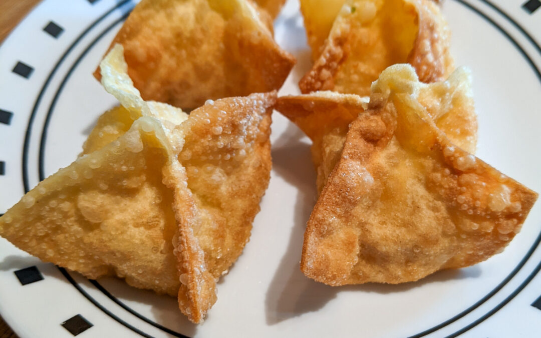 Employee recipe! Alex  C.’s Shrimp Rangoon