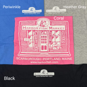 Harbor Fish Crew Neck Screen Printed T-shirt